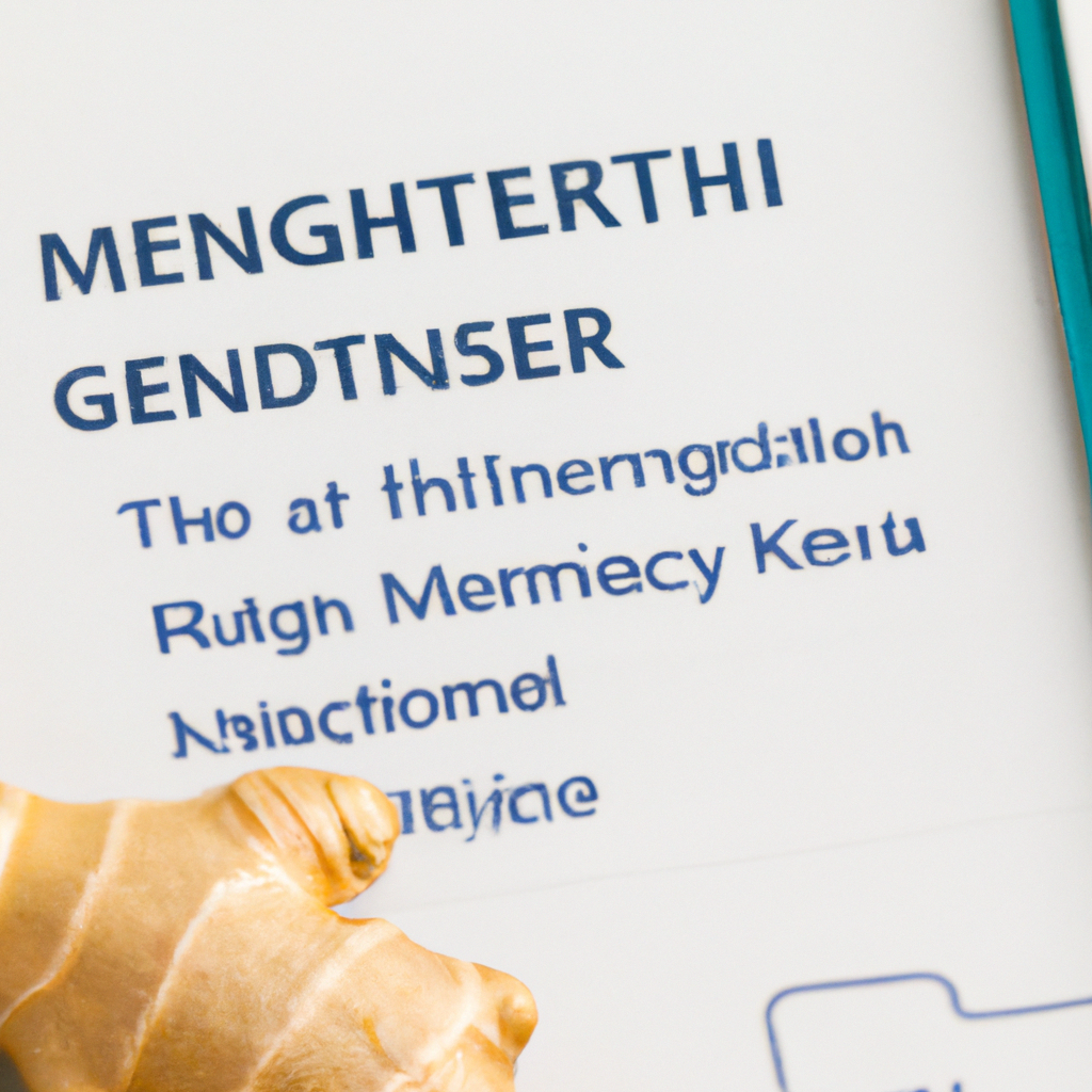 Ginger Usage and Metformin: What You Need to Know