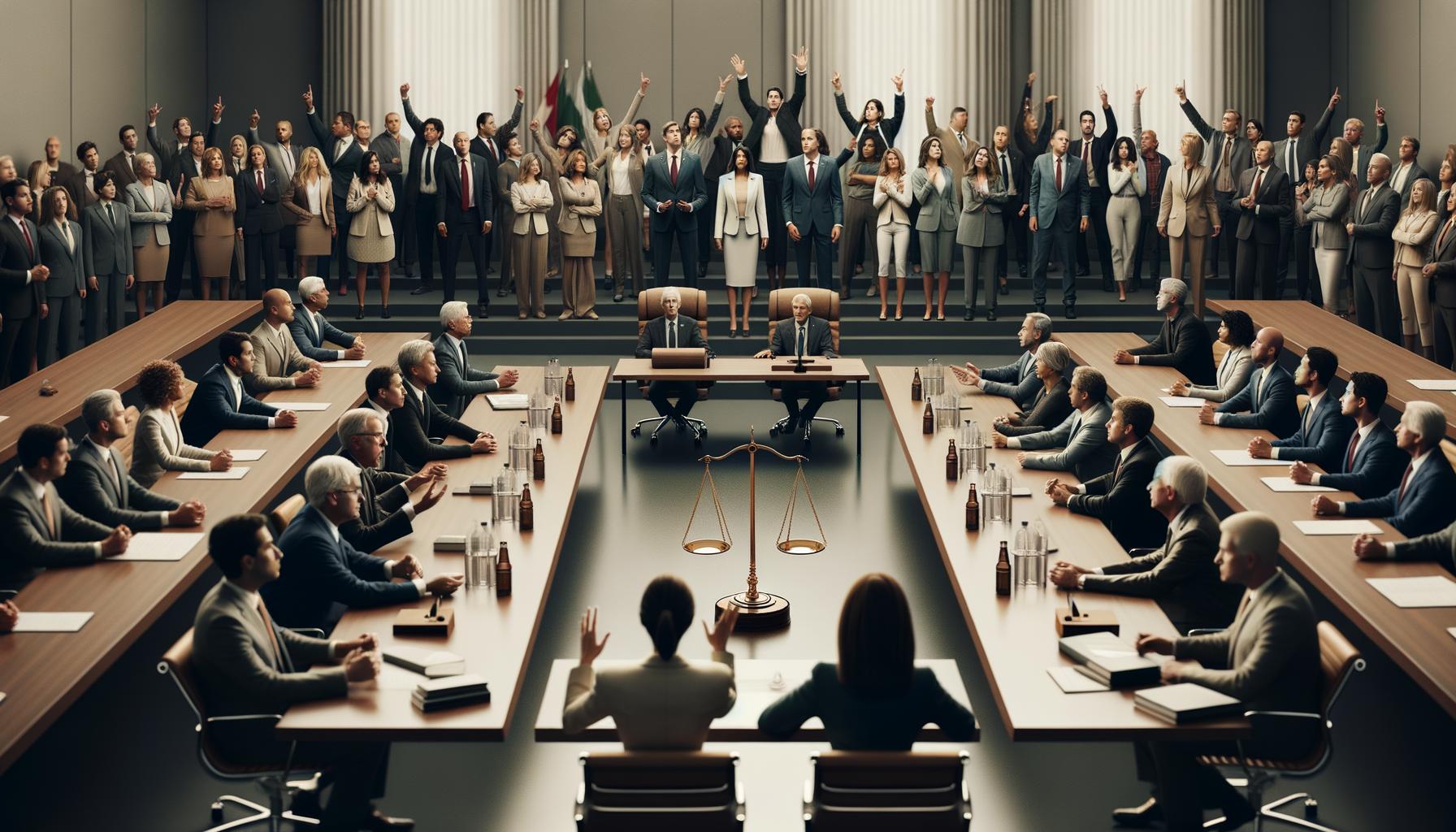 Legislative Debate: Supporters vs. Opponents