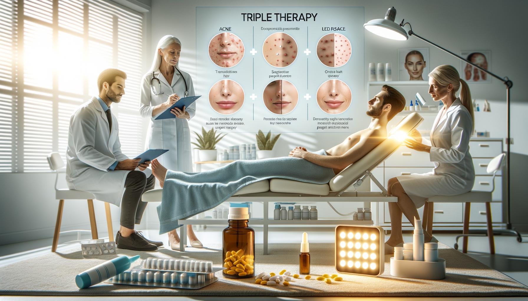 How Triple Therapy Targets Acne and Rosacea
