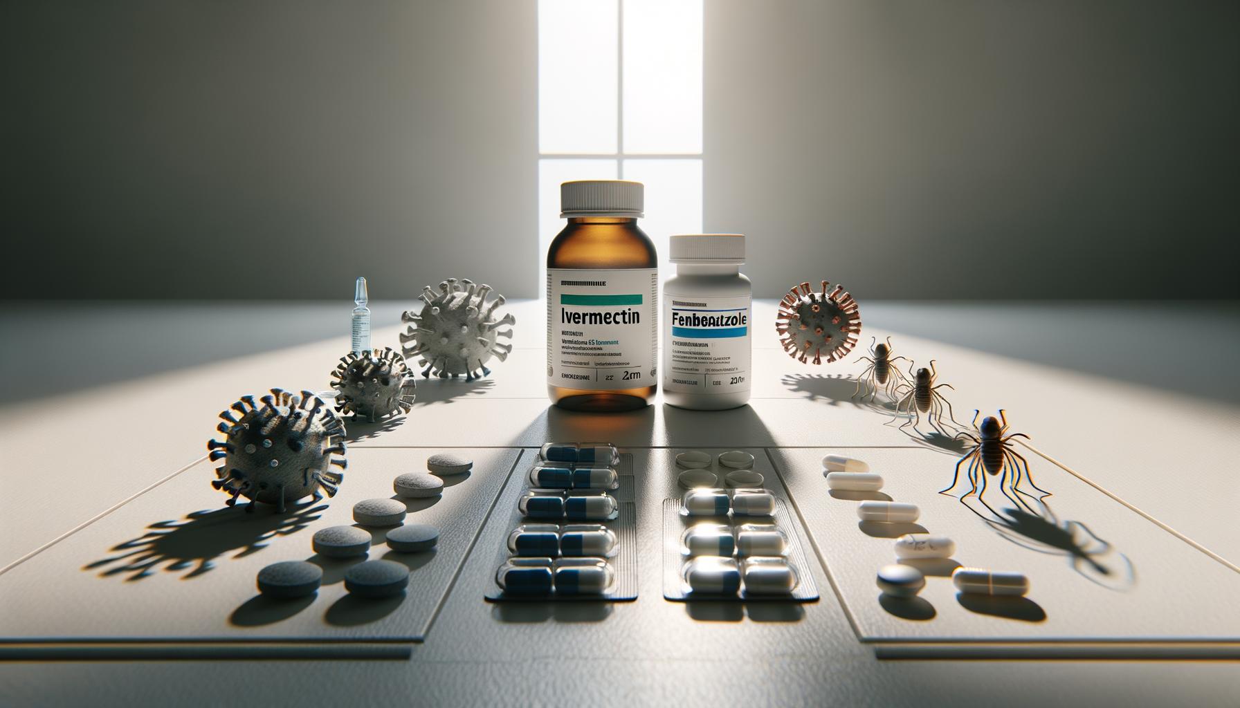 Comparative Analysis: Ivermectin vs. Fenbendazole