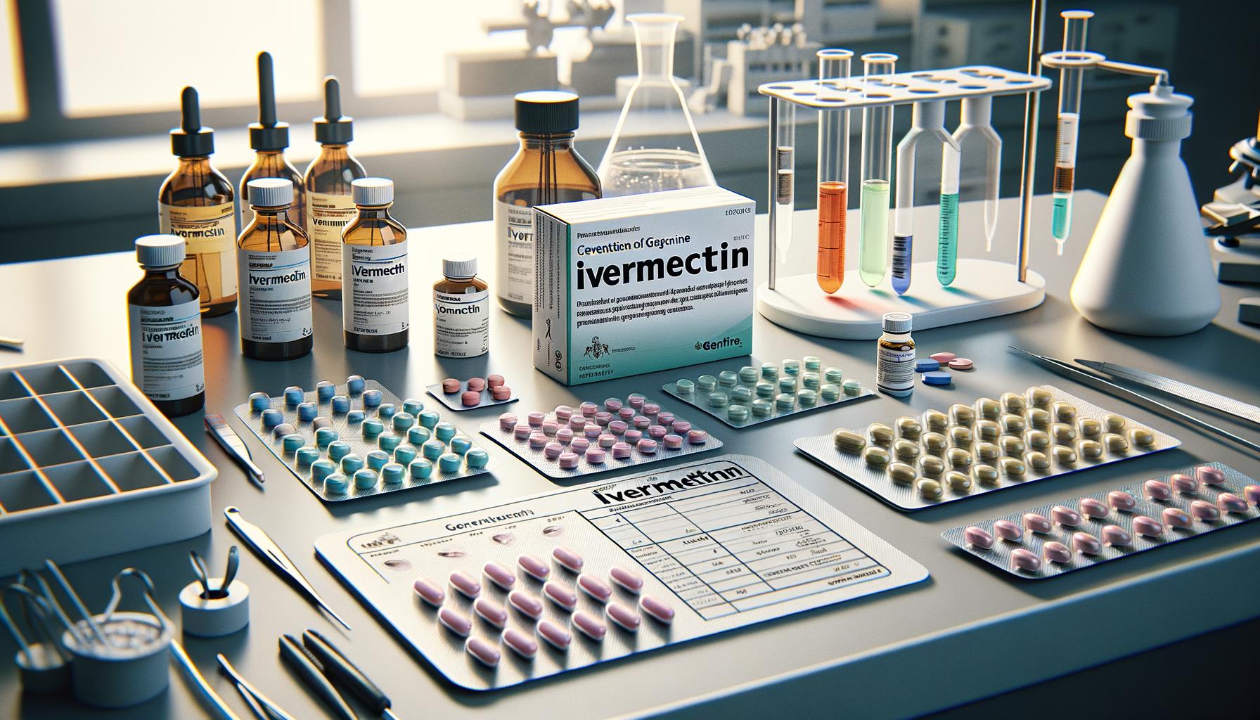 Visual Characteristics of Genuine Ivermectin